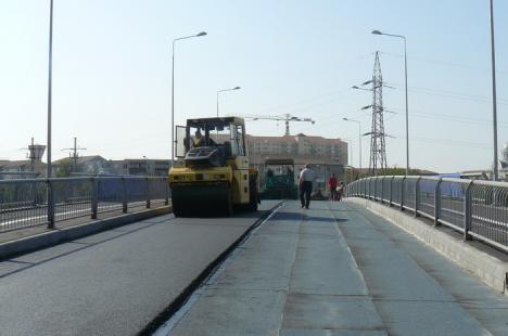 Podul Sovata va fi inaugurat săptămâna viitoare (FOTO)